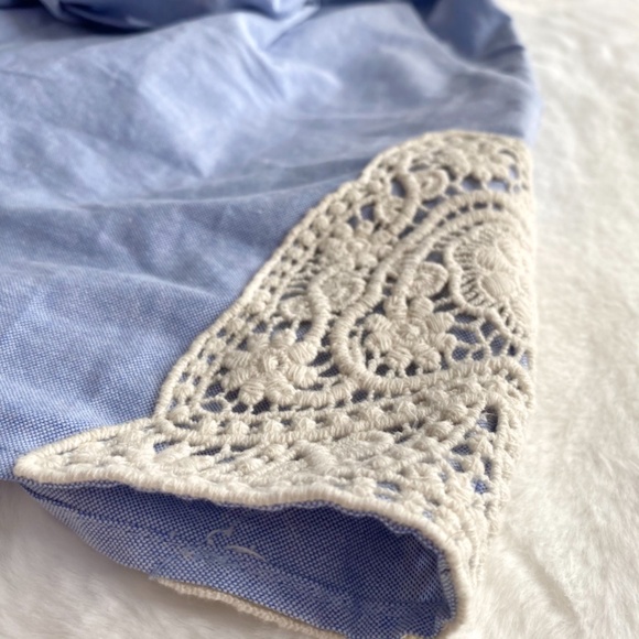 Francesca’s Boutique Shorts w/ Crochet in Large - Picture 2 of 10